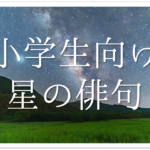 【星に関する季語】種類や季節を理解しよう!!星空や星月夜•満天星など春夏秋冬別にわかりやすく解説