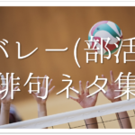 【部活の俳句集 全50選】中学生向け!!バスケやテニス・吹奏楽・卓球・バレーなど